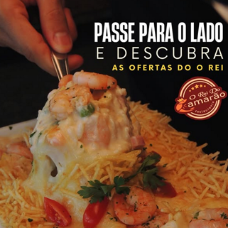 Venha aproveitar as ofertas doO Rei do Camarão!


Camarão Week + Happy Hour de chopp Brahma todos os dias!