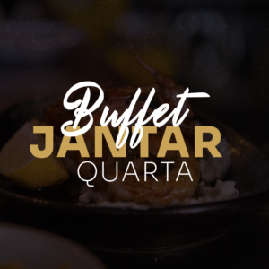 Buffet - Quarta - Jantar - Beira Lago